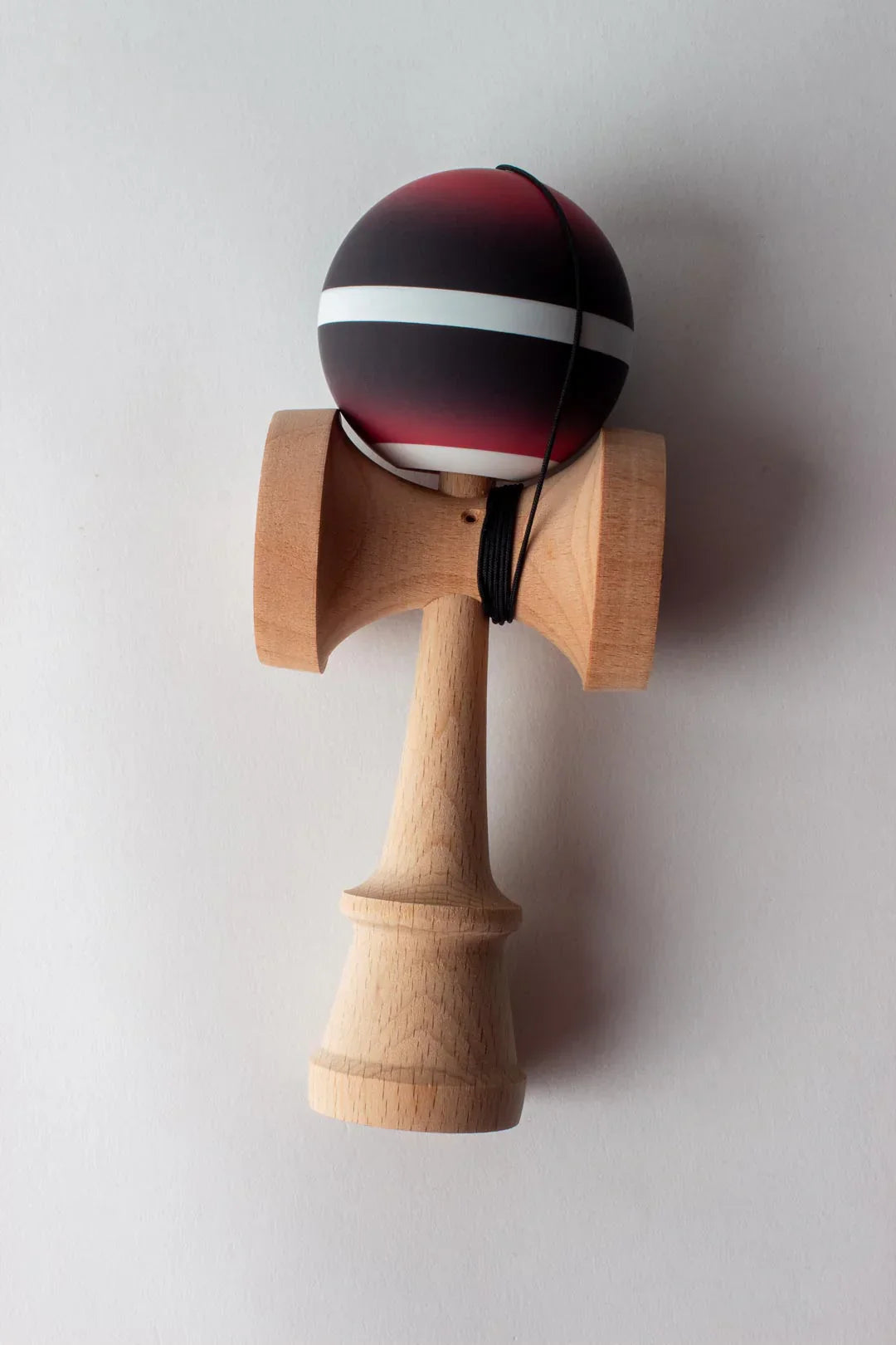 Sweets Kendama | Horizon Fade Black Red | Cushion Clear