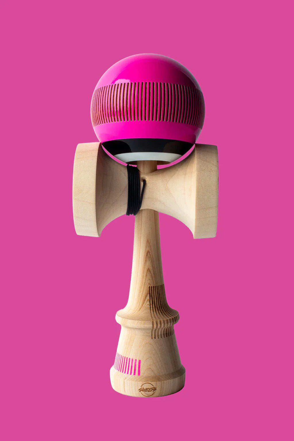 Sweets Kendama | Broken Bones Electric Pink | Broken Shape