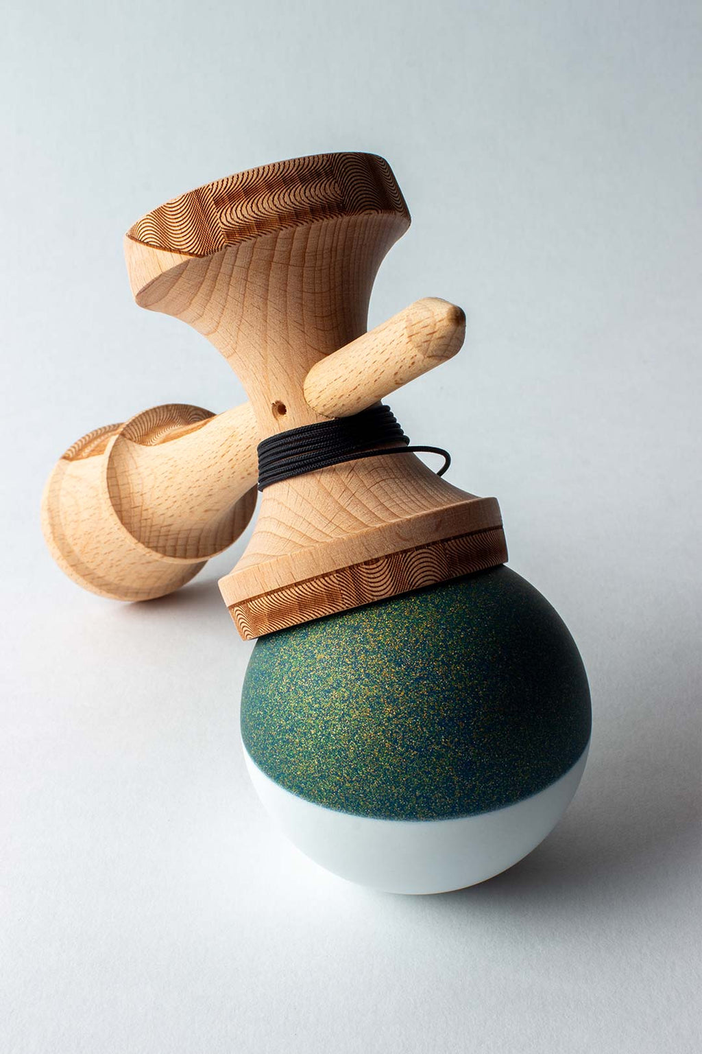 Sweets Kendama | Disco Bobber Green | Broken Shape