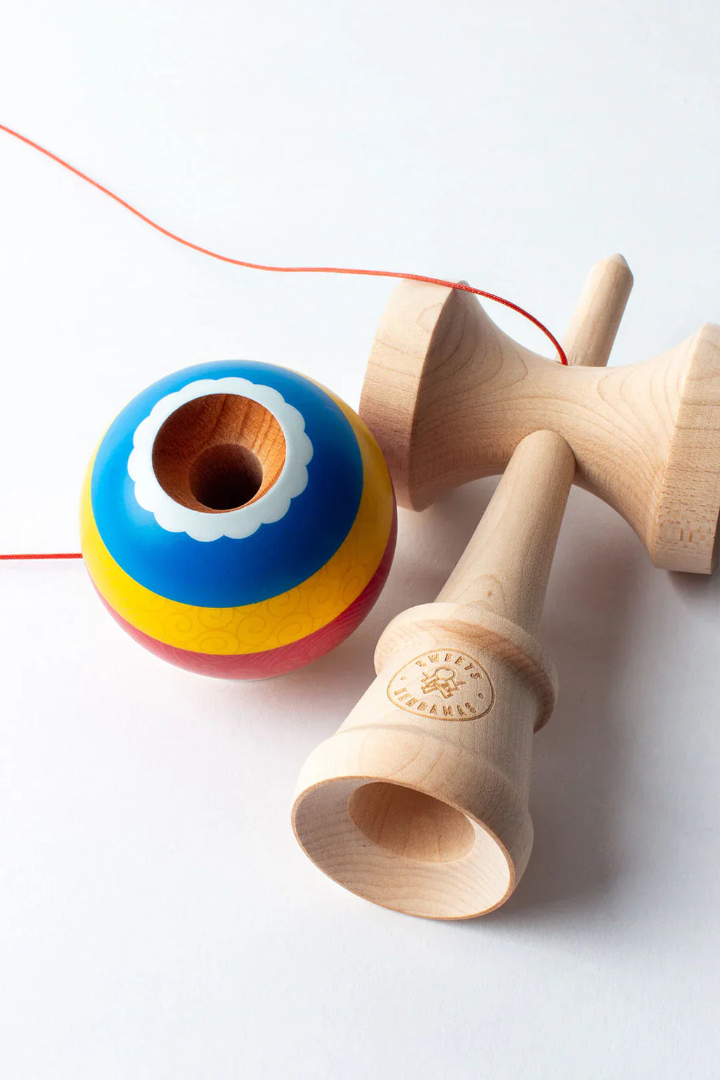 Sweets Kendama | LAB V37 The Captain | Sticky Clear